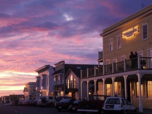 Sunsets - Front of the Hotel at sunset!